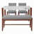 Grey/Walnut