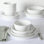 Ensemble de vaisselle, assiettes et bols Martha Stewart Selma