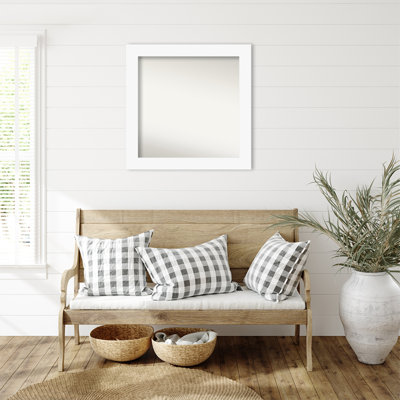 Jillissa Solid Wood Wall Mirror