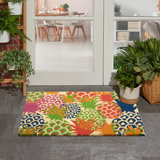 Pineapple outdoor doormat