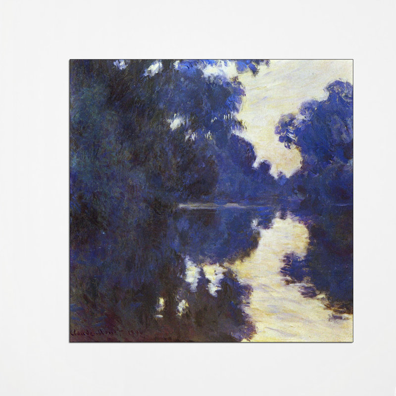 Claude Monet - Wrapped Canvas Painting, 100cm H x 100cm W x 1.8cm D