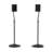 Adjustable Height Speaker Stand - Extends 28" To 38" - Holds Satellite & Small Bookshelf Speakers- Set Of 2