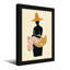 Silhouette abstraite femme avec chapeau et fleurs-1360363595-1360363596-1360363599