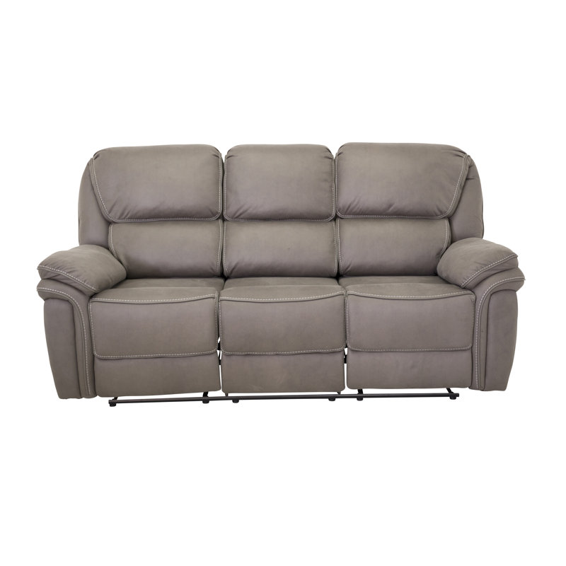 Nellis Reclining Sofa, Grey