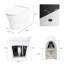 Toilette intelligente chauffante sans bidet