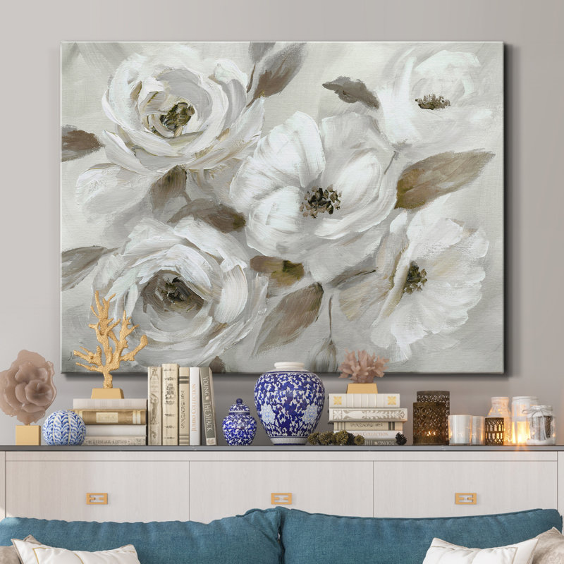 Winter White - Wrapped Canvas Print, 24" H x 32" W x 1" D