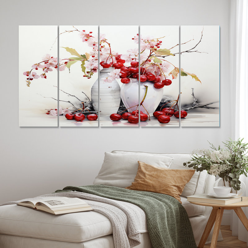 " Cherry Simplicity " 5 - Pieces