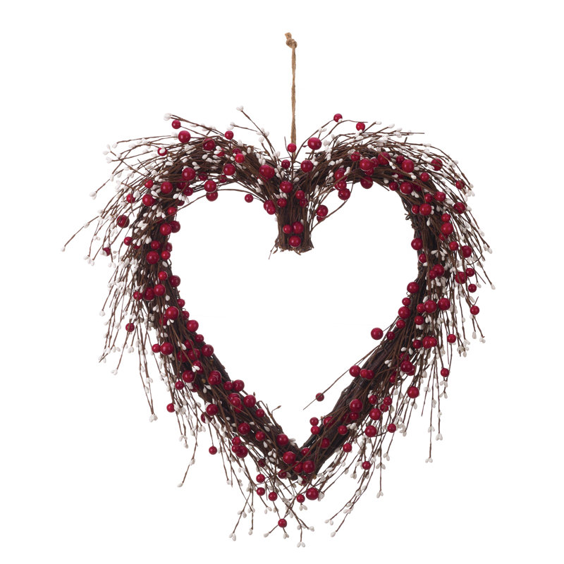 Couronne en bois artificielle 20 po