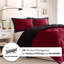 Ensemble d'édredon en duvet synthétique matelassé simple / simple TG