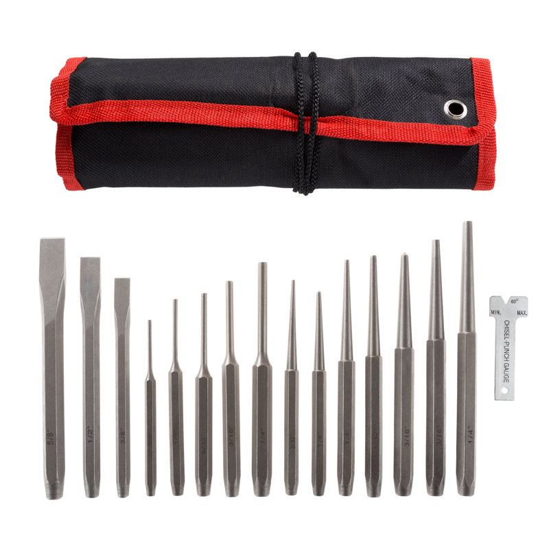 Ensemble de 16 poinçons et poinçons Stalwart