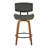 Laurenzio Swivel Upholstered Counter Stool-90954850