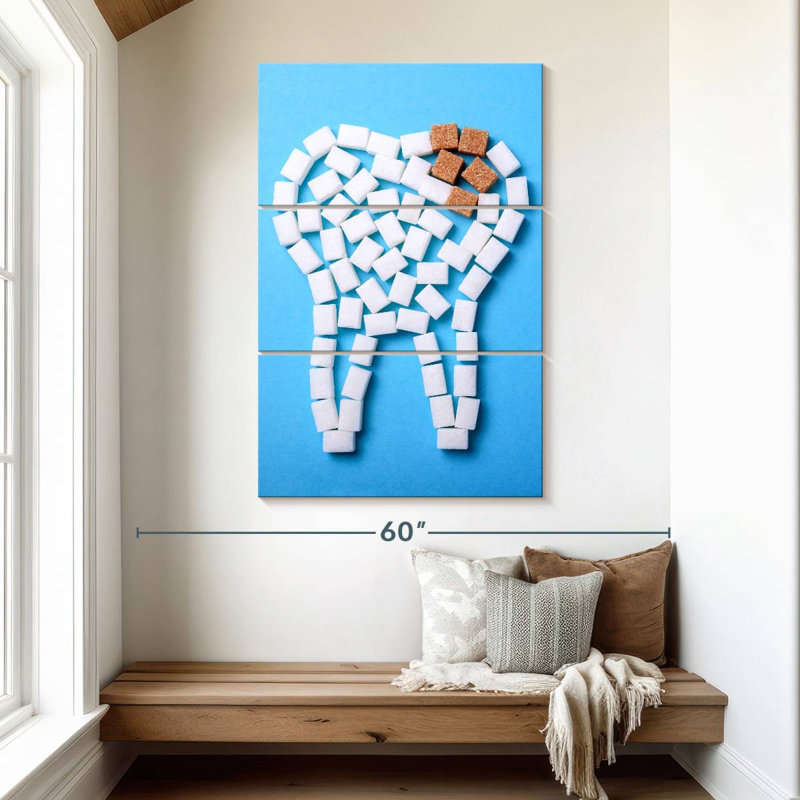 Alcaraz Sugar Tooth Decay, H 50 po x l 32 po