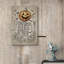 Squelette avec citrouille et chauves-souris Moody foncé, œuvres d'art moderne, décor-101165712-101165713