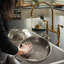 Plat de service en acier inoxydable avec couvercle en dôme Original-Profi Collection®-81085213
