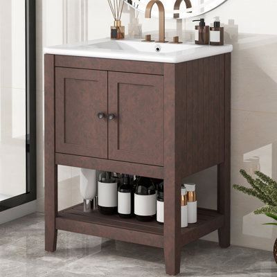 Meuble-lavabo simple 24 po