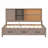 Sturdy Pine Wood Daybed with Ample Storage, Cork Board, and Built-in Charging Station for Modern Living-716984932
