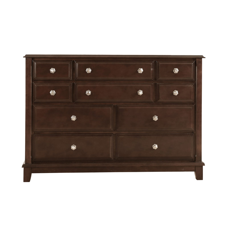 Commode 10 tiroirs Middle Century