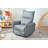 Power Swivel Rocker Recliner Chair With 270° Rotation, Electric Recline-1805725967