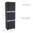Lockable Storage Cabinet with 4 Adjustable Shelves - 71 in (1.8 m)-258703426