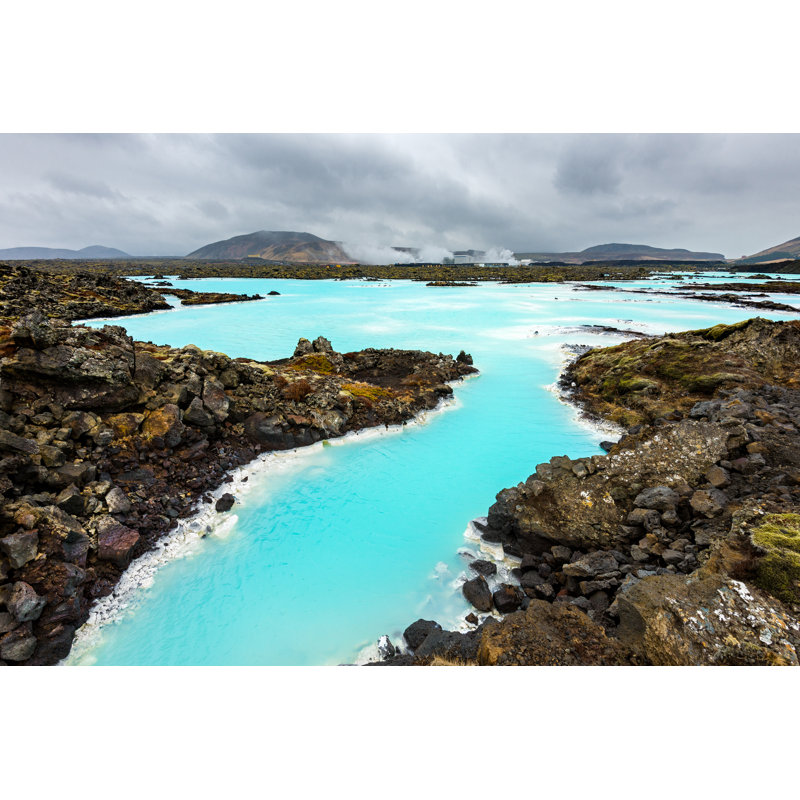 Blue Lagoon, Iceland - Wrapped Canvas Print, 30cm H x 46cm W x 3.8cm D