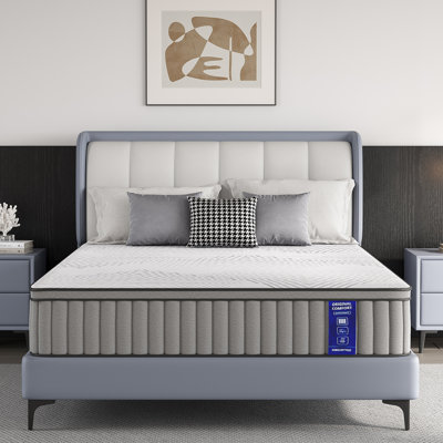 EGOHOME 12" Medium Hybrid Mattress