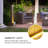 Metal Weather Resistant Floor Fountain with Light