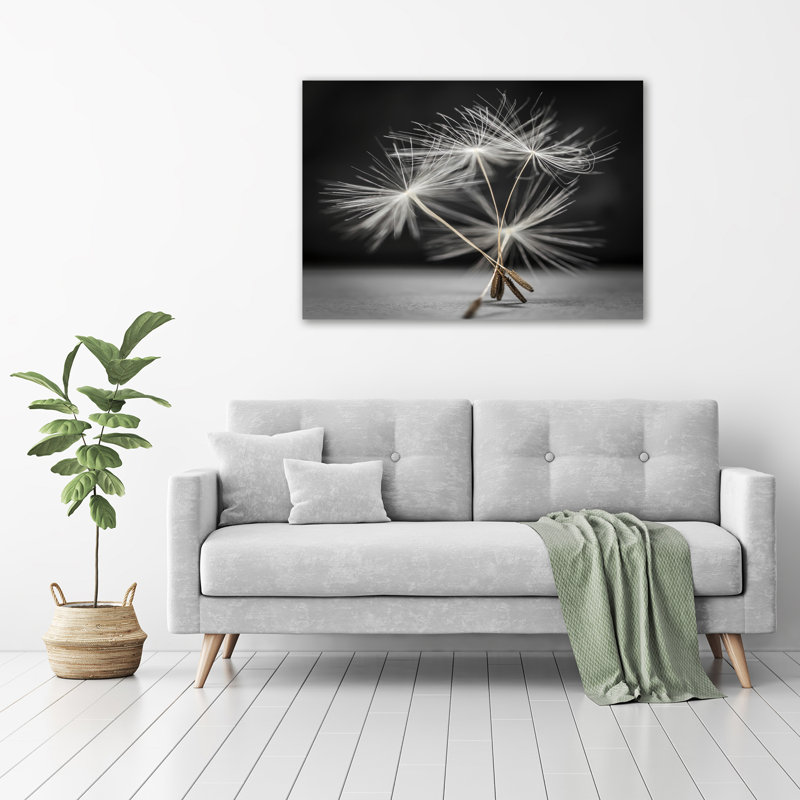 Dandelion Seeds - Wrapped Canvas Print