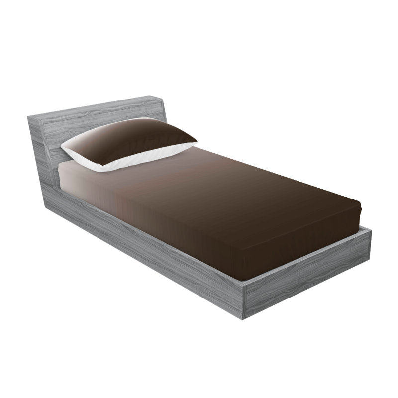 Drap-housse et coussin décoratif Ambesonne, Ensemble de draps pour lit simple + 5 pièces supp
