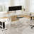 Inbox Zero Mariandi 72" Studio Desk with Keyboard Tray-1387121965