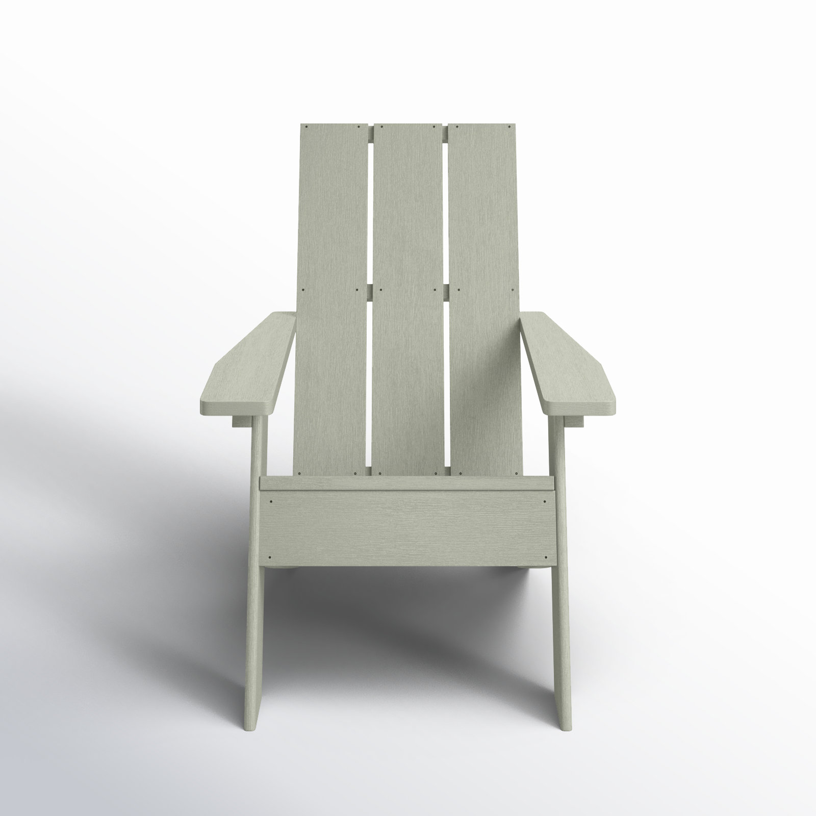 Byrnes Outdoor Adirondack Chair, Eucalyptus
