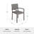Martha Stewart Bedford 9Pc Outdoor Rattan Wicker Patio Dining Set With 8 Stack Chairs And 71" Table-109713826