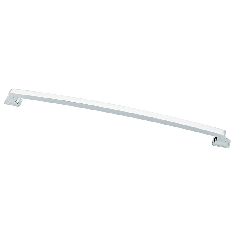 Poignée arche 6 3/10" center to center, Chrome poli