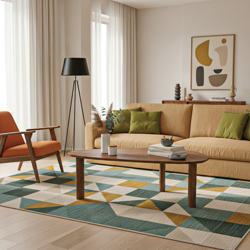 Jiona Oak Coffee Table - Cocoa Brown, Dark Brown