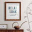 Relax Soak Unwind - Peinture encadrée-1718350122-1718350123