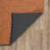 Brenly Geometric Machine Washable Non Skid Indoor Area Rug - Orange