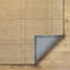 Tapis brun clair touffeté à la main Sioeli-1831709552