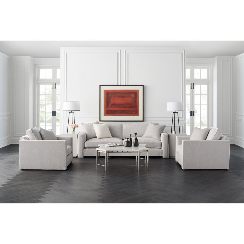 Armchair, Gray Polyester Blend