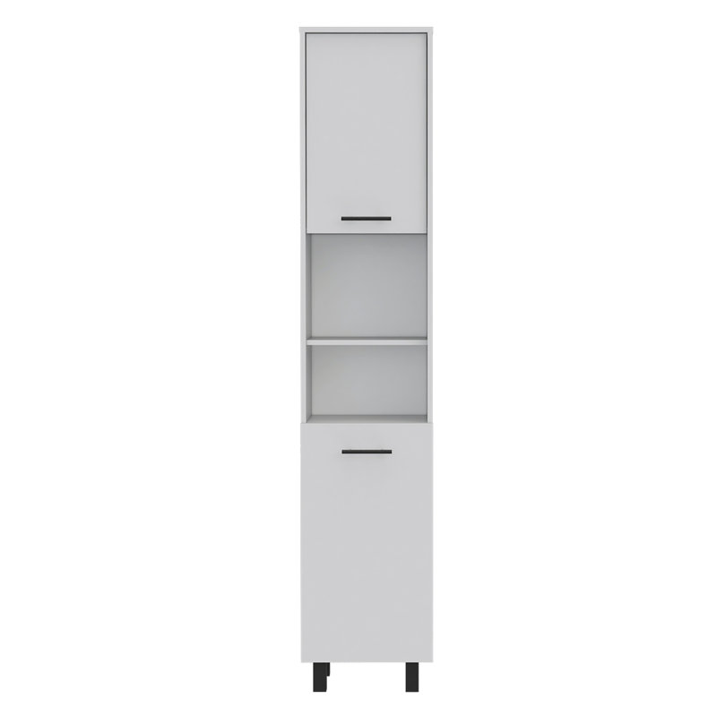 Thorndike 2-Shelf Rectangle Pantry Cabinet, White