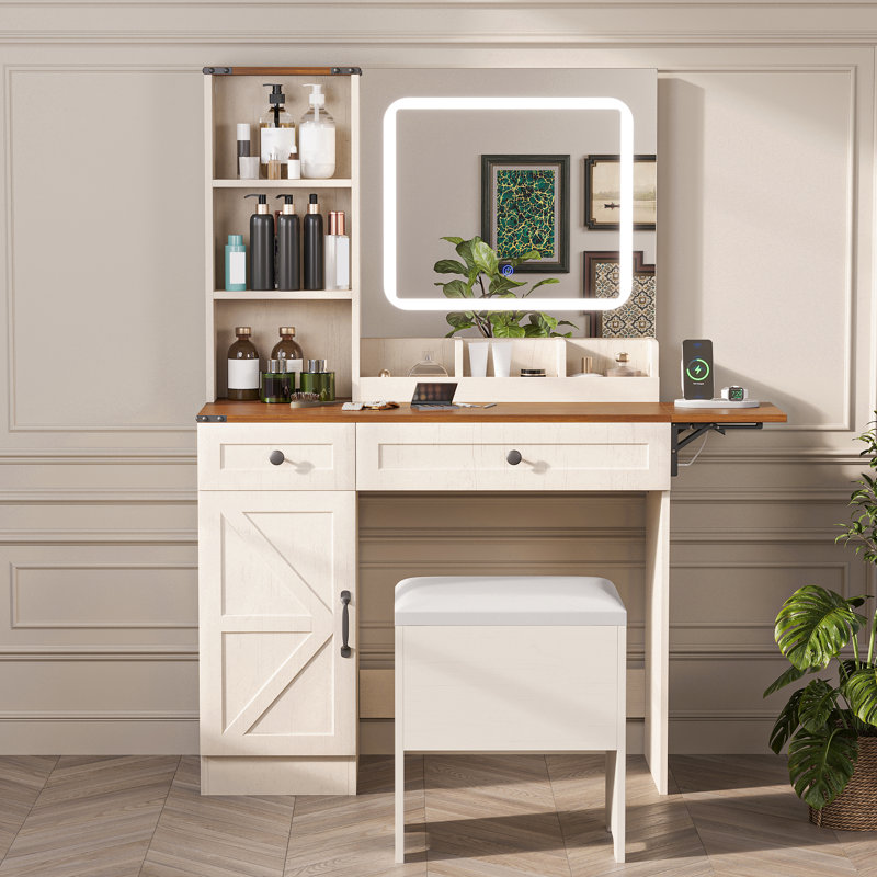 Bureau de coiffeuse