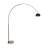 Dillander 75.6'' White Arched Floor Lamp-1652303848
