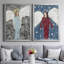 Angels "Tout le monde", ensemble de 2 reproductions sur toiles encadrées-462000006-462000008