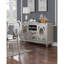 Mobilier de salle à manger contemporain en bois massif avec tiroirs en bois massif