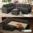 Abramson Upholstered Sleeper Sectional Sofa Bed With Ottoman   -117494734