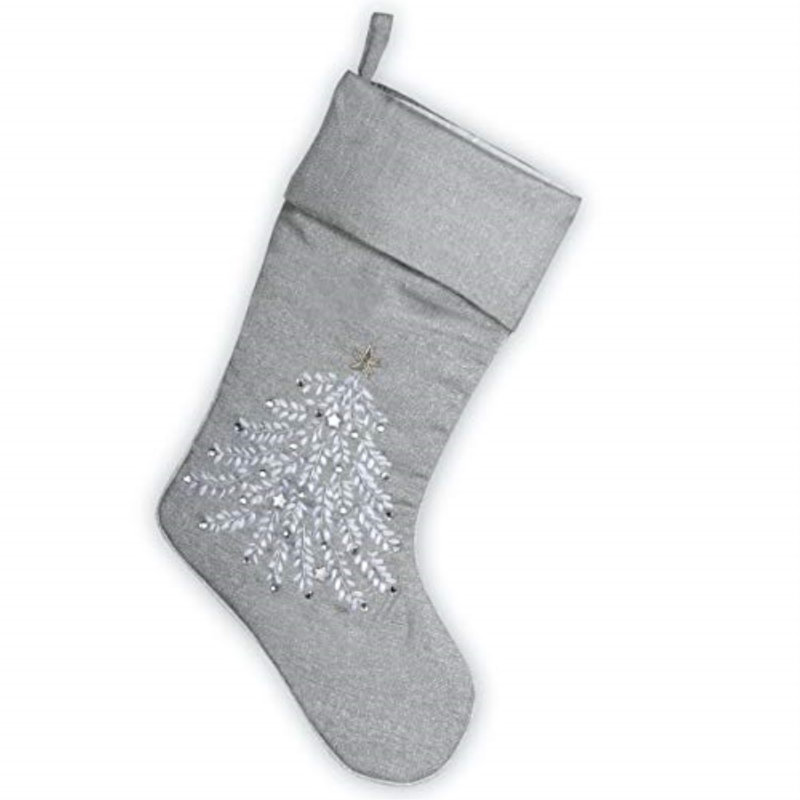 19 in. Silver Stocking