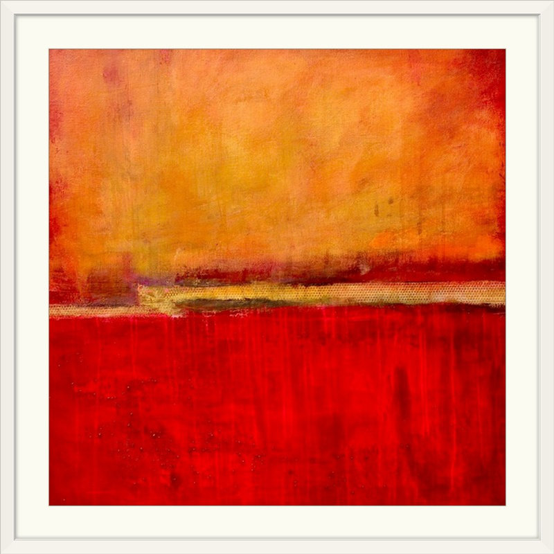 «Under The Tuscan Sun», impression, H 24 po x l 24 po x P 1 po, Cadre blanc