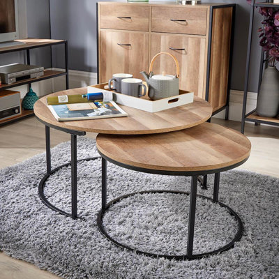 Oakmere Round Nest Of 2 Tables