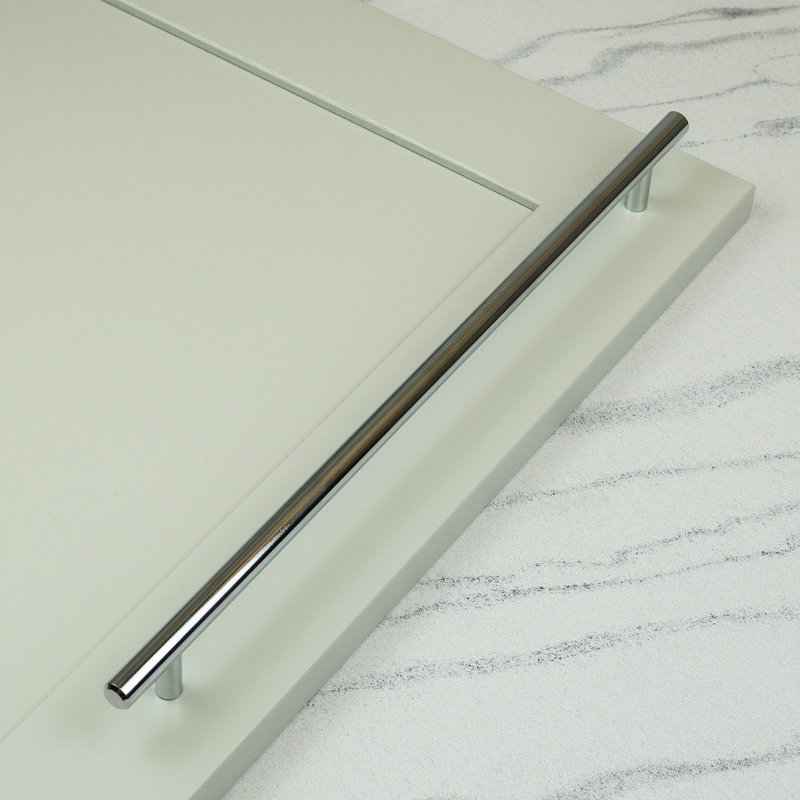 Polished Chrome T-Bar Handles , 320mm
