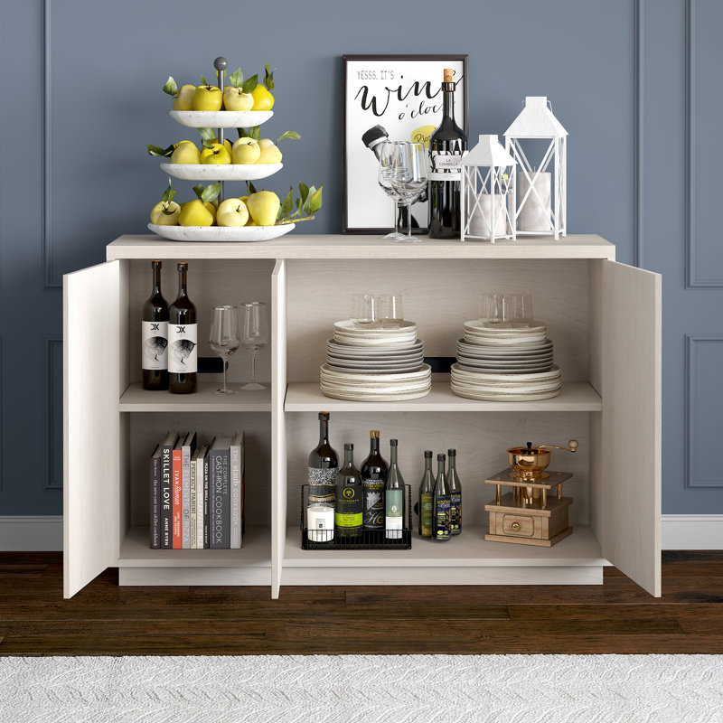 Brottman 120.5cm Sideboard, Alder White
