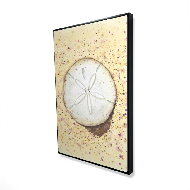 «Sand-dollar» sur toile