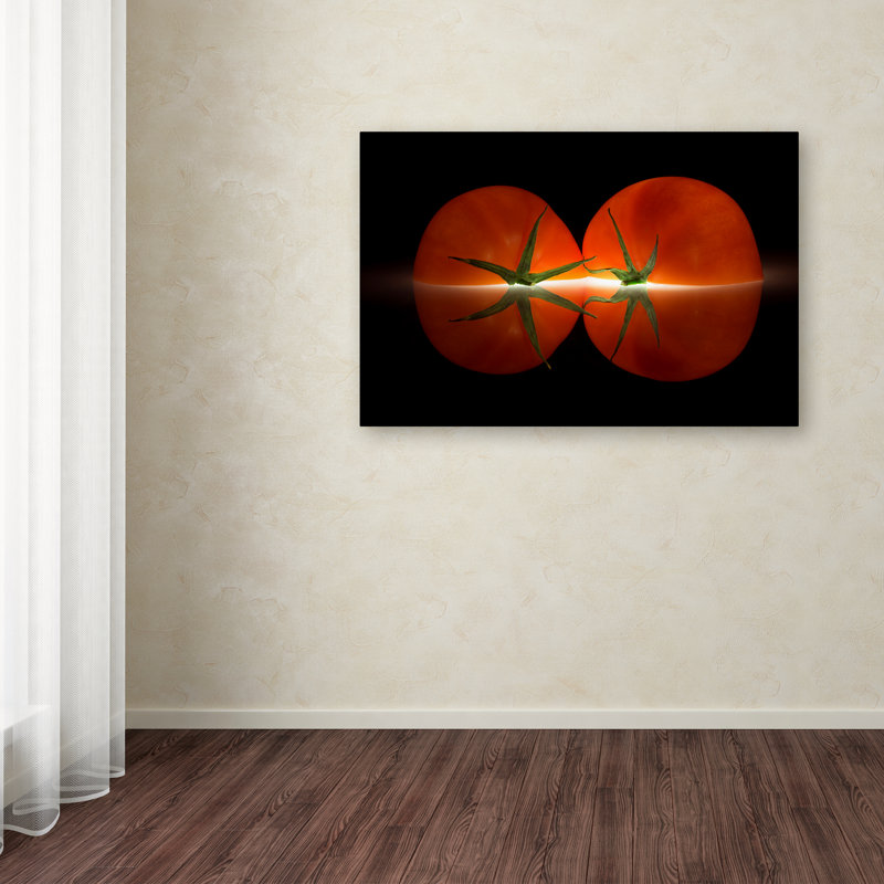 « tomates », reproduction d’impression sur toile tendue, H 12 po x l 19 po